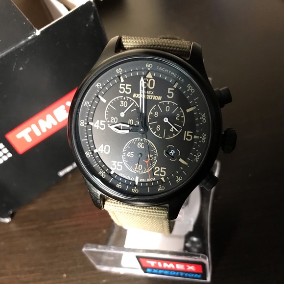 timex tachymeter watch